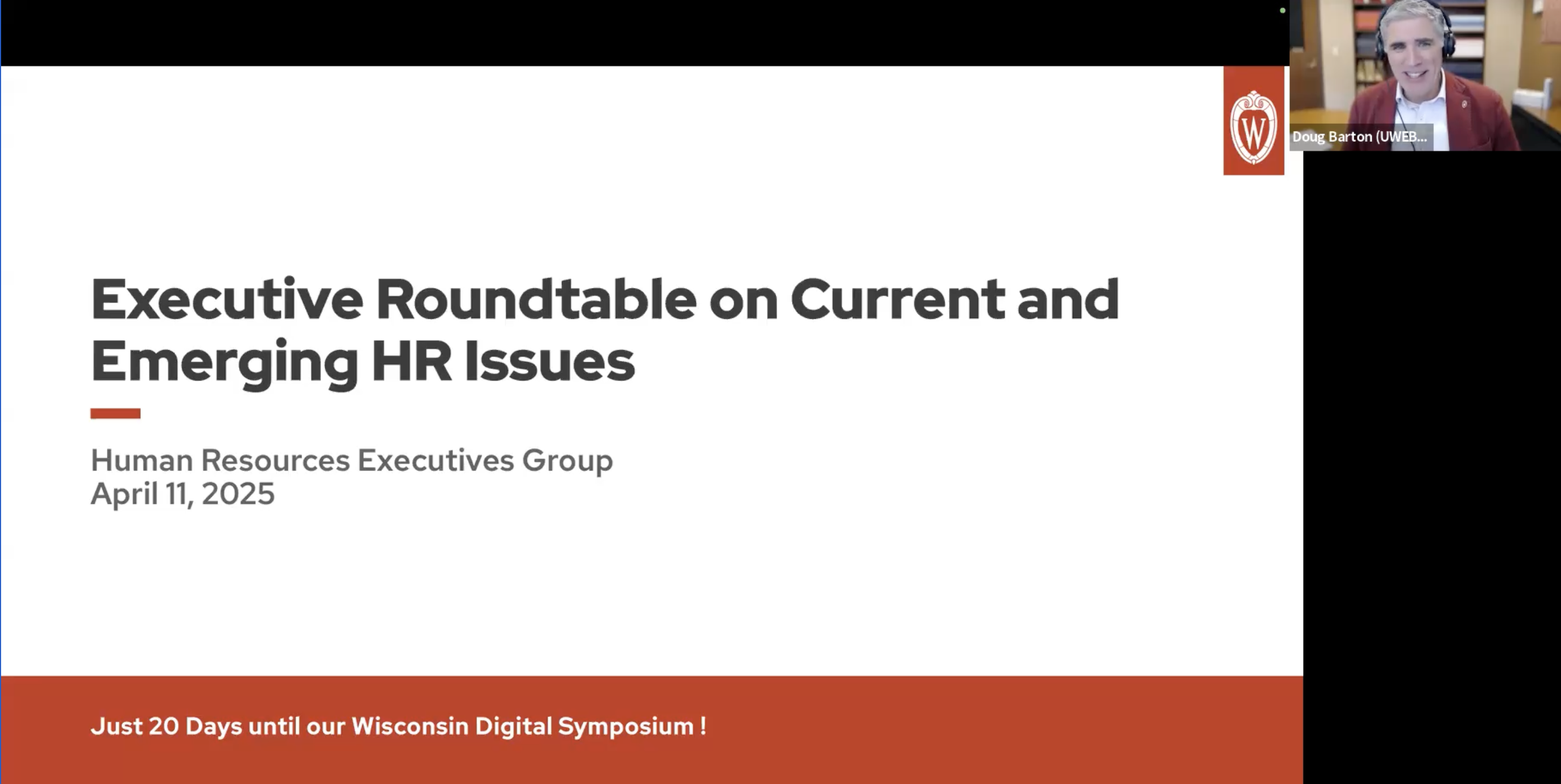 1. Full Event Recording: Executive Roundtable on Current and Emerging HR Issues thumbnail